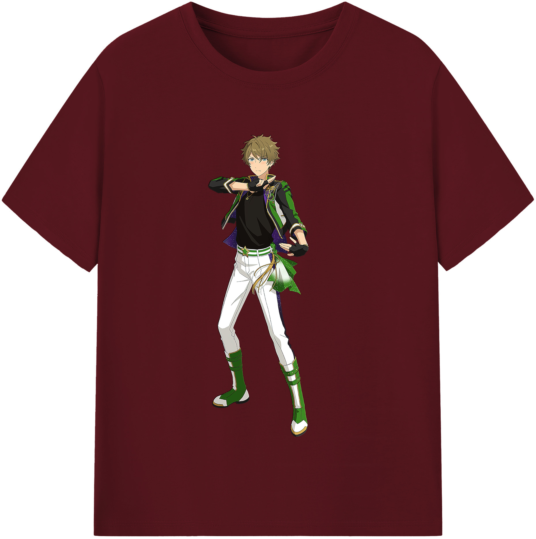 （画像用） あんさんぶるスターズ! Ensemble Stars 綿100％半袖Tシャツ（フロントプリント）